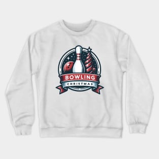 Bowling Christmas Crewneck Sweatshirt